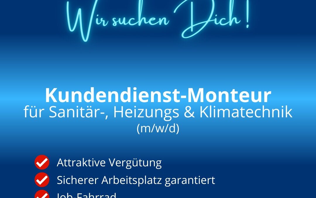 Wir stellen ein! Jetzt bewerben!